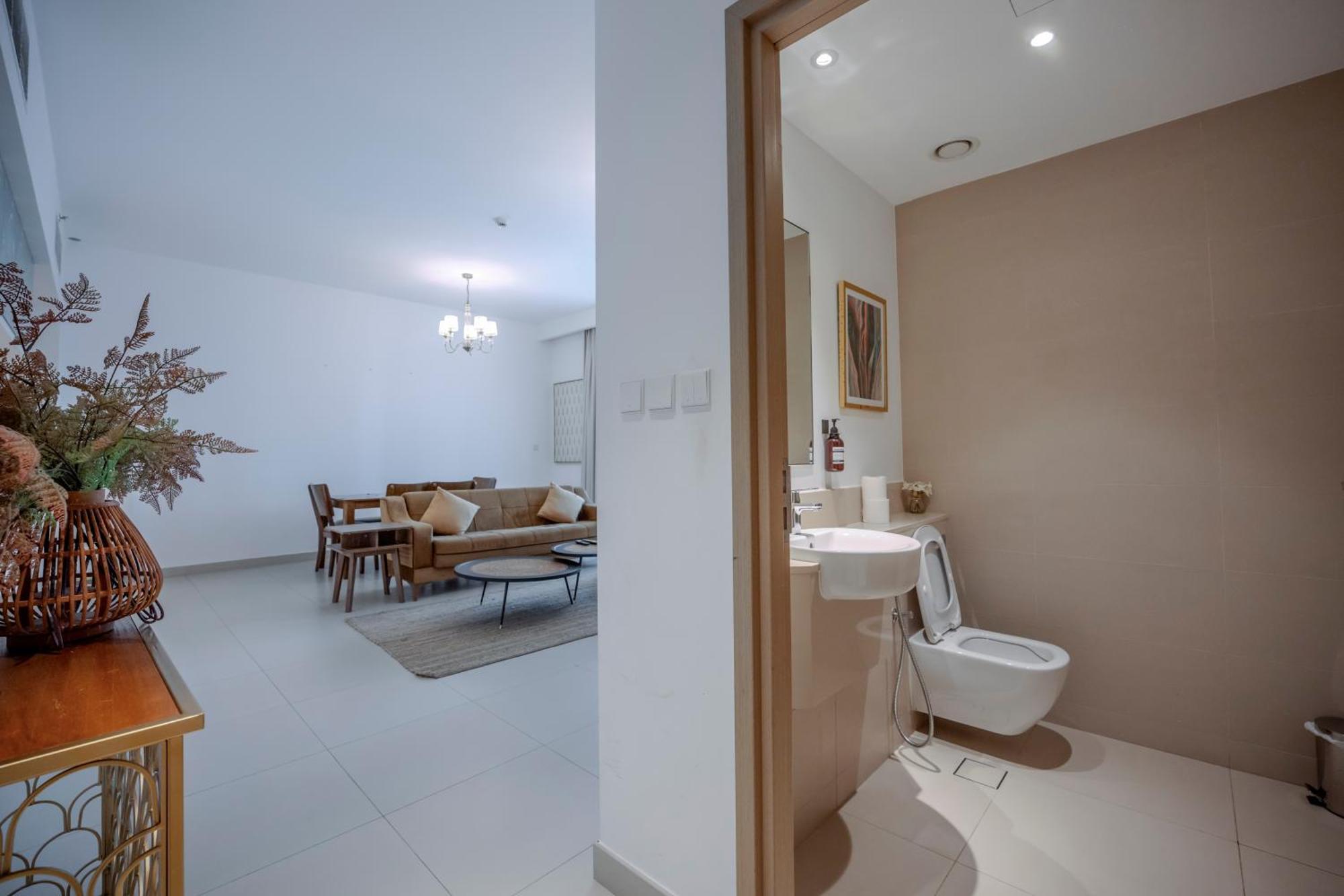 Aparthotel 3Br Haven With Burj Views By Magnoliasvhr Dubaj Zewnętrze zdjęcie